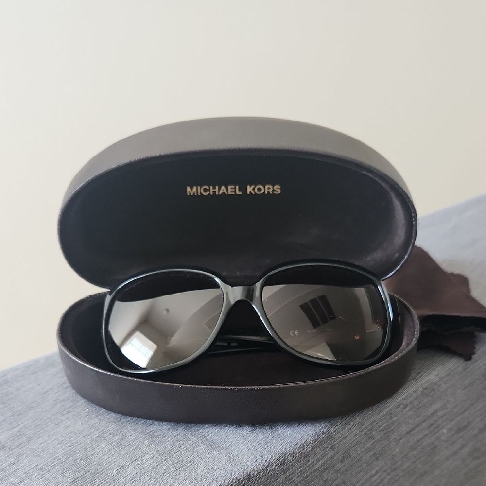 Michael Kors Black Sunglasses with Case
